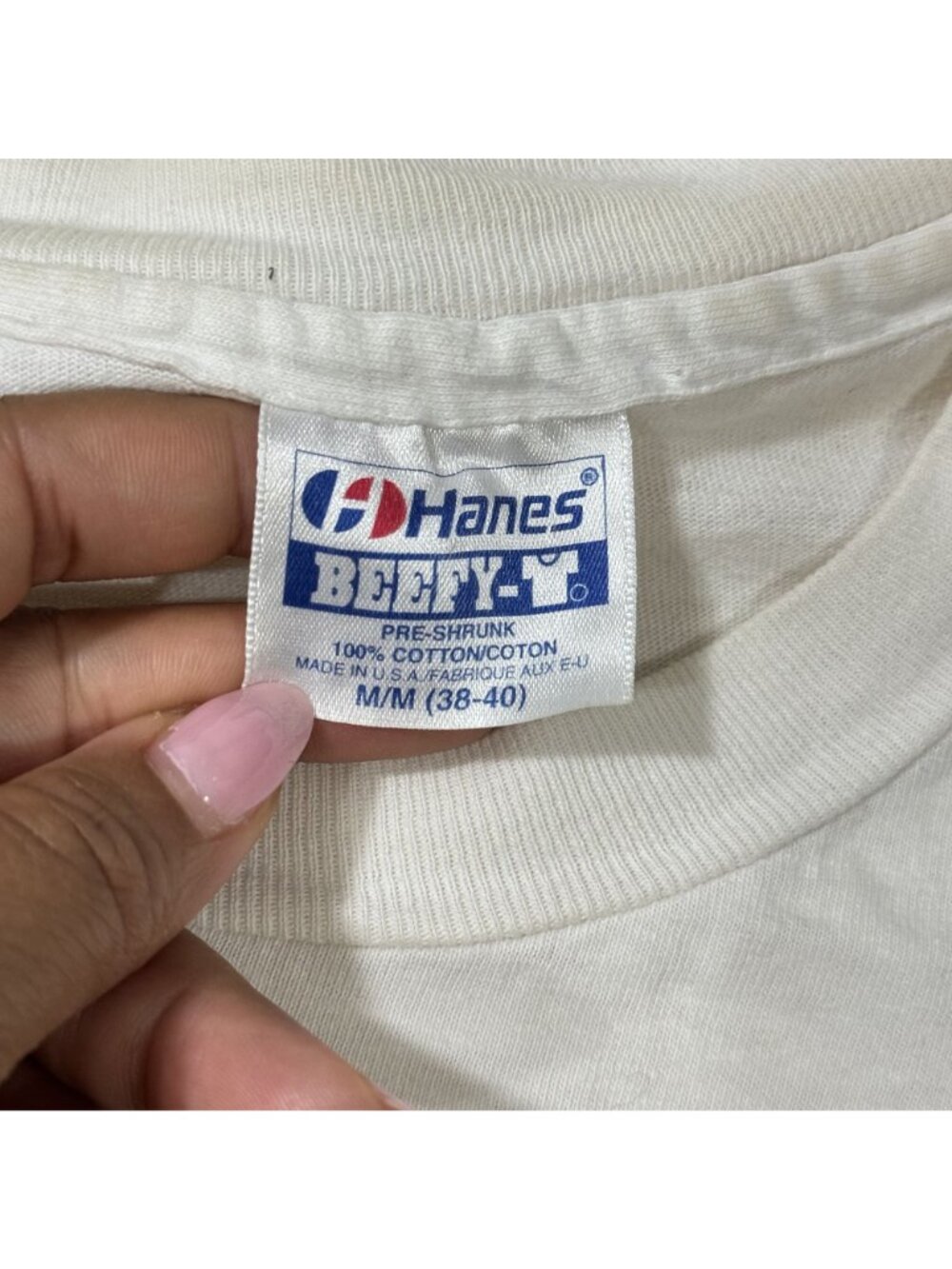 Vintage Men’s Hanes Beefy-T Cool As A Moose Maine Graphic T-Shirt USA M - Picture 8 of 9